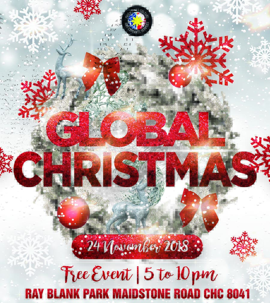 Global Christmas flyer top