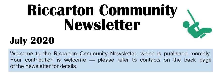 RC nletter July 2020 masthead