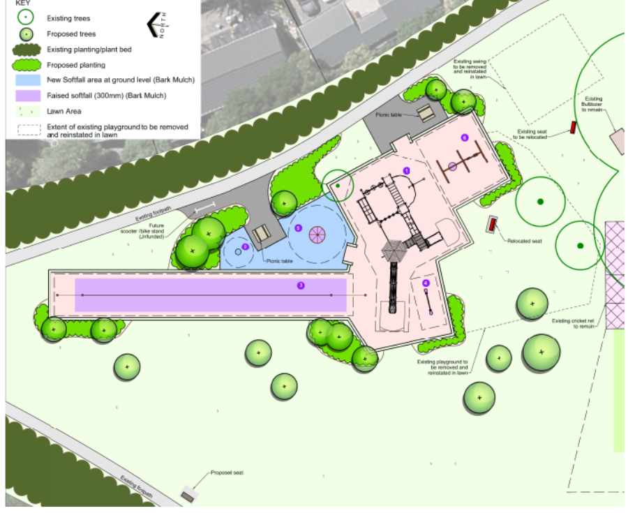 Harrington Park playground proposal